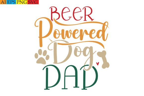 Beer Powered Dog Dad Embroidery Design Review