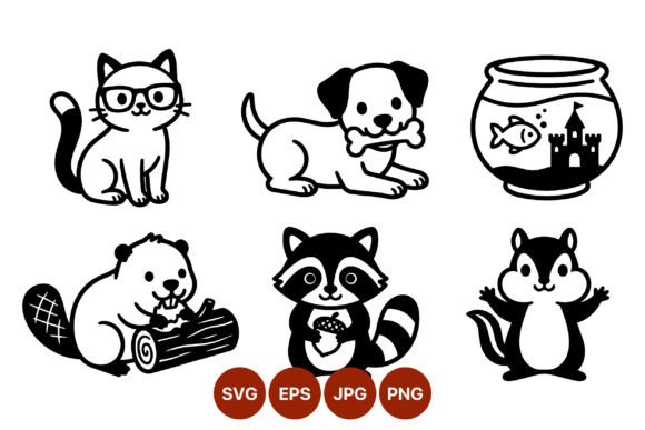Black and White Cat Dog and Forest Embroidery Review