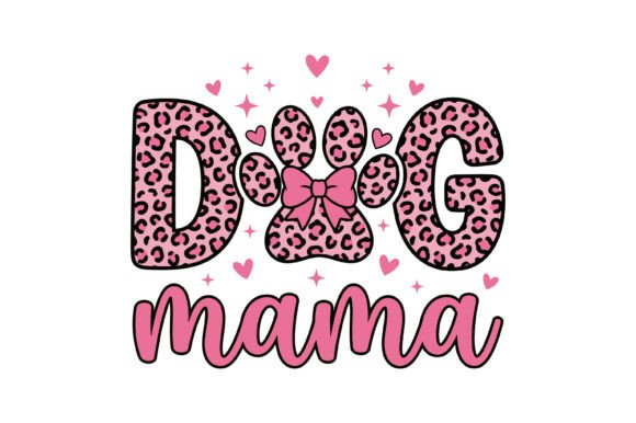 Cute Dog Mama Leopard Design Review