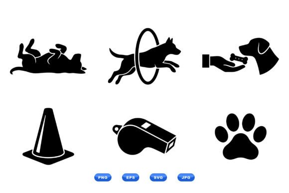 Dog Training Icons Pack