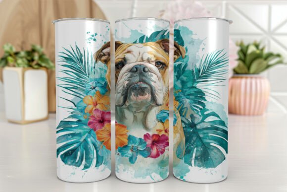 Dog Tumbler Sublimation Bull Dog Embroidery Review
