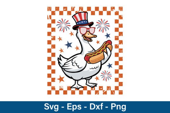 Patriotic Duck 4th of July SVG Design Review