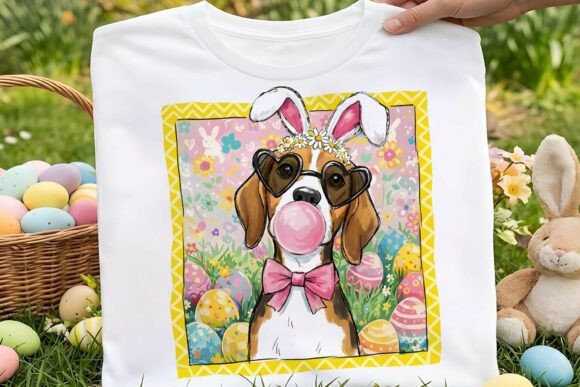 Preppy Easter Beagle Embroidery Design Review
