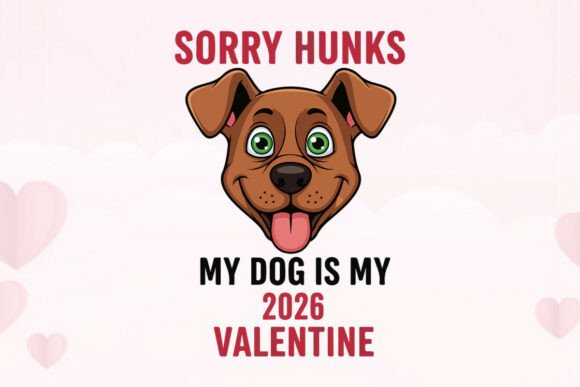 Sorry Hunks My Dog is My 2026 Valentine