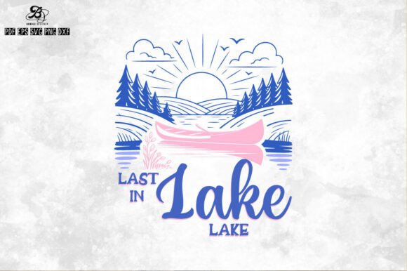 Summer Lake View SVG PNG Design Review