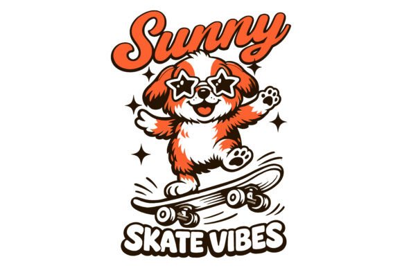 Sunny Skate Vibes Cute Dog Embroidery Review