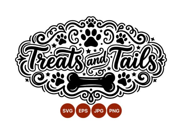 Treats and Tails Dog Bone Paw Art Review